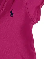 Vorschaubild 2 von Poloshirt Kinder Gr. 104 Pink Kurzarm Baumwolle Preppy