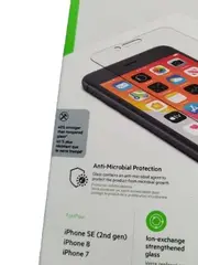 Vorschaubild 3 von Displayschutz iPhone SE (2. Gen) 8 7 Transparent Schutzfolie Glas