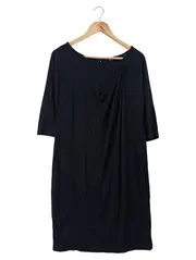 Vorschaubild 1 von MARC O POLO Damen Blusenkleid 40/L Schwarz Klassisch Elegant