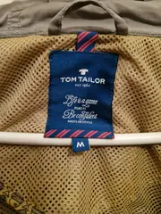 Vorschaubild 3 von Damen Parka Jacke Gr. M Grau Kapuze Baumwolle