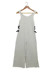 Vorschaubild 1 von Kinder Jumpsuit Beige Gr. 152 Casual Strickoptik