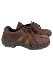 Vorschaubild 1 von Herren Schnürschuhe Braun Leder Casual Gr. 42