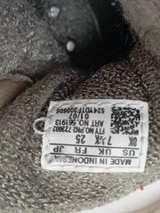 Vorschaubild 3 von Kinder Sneaker high Gr. 25 Beige Streetwear Klettverschluss