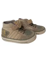 Vorschaubild 1 von Kinder Sneaker high Gr. 25 Beige Streetwear Klettverschluss