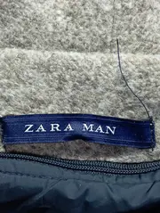 Vorschaubild 3 von MAN Strickjacke Herren M Grau Klassisch Casual Modern Blazer Optik