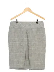 Vorschaubild 1 von Damen Bleistiftrock Gr. 40;L Mehrfarbig Kariert Elegant