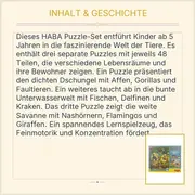 Vorschaubild 4 von Puzzles Tiere der Welt 3x48 Teile Kinderpuzzle ab 5 Jahren