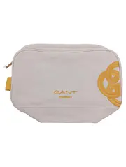 Vorschaubild 1 von Fragrance Kosmetiktasche Kulturbeutel Beige Baumwolle Canvas