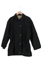 Vorschaubild 1 von Damen Winterjacke Schwarz Gr. 38 M Casual Elegant Steppjacke