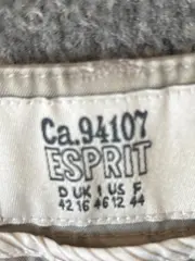 Vorschaubild 7 von Damen Jeans Bootcut Hose Gr. 42 Beige Casual