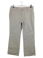 Vorschaubild 1 von Damen Jeans Bootcut Hose Gr. 42 Beige Casual