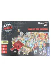 Vorschaubild 1 von Die drei ??? Kids Krimi Puzzle Spuk auf dem Schulfest 200 Teile