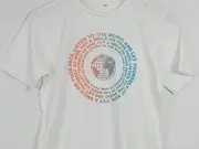 Vorschaubild 2 von Kinder T-Shirt Weltkugel-Print Gr. 164 Weiß Casual