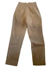 Vorschaubild 2 von Damen Anzughose Stoffhose High Waist Business Elegant Beige Gr. 34 XS