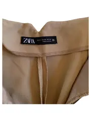Vorschaubild 6 von Damen Anzughose Stoffhose High Waist Business Elegant Beige Gr. 34 XS