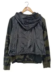 Vorschaubild 2 von Damen Leichte Jacke Camouflage Grün Gr. 36;S mit Kapuze