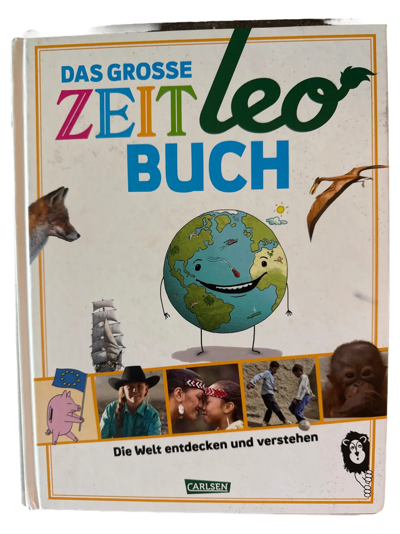 CARLSEN ZEIT Leo Buch Kinder Welt Atlas Tiere Natur Sachbuch