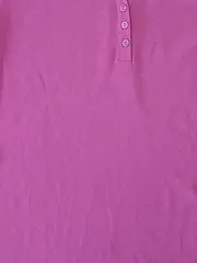 Vorschaubild 4 von Poloshirt Damen 3/4-Arm Pink Gr. 40 L Baumwolle Casual