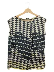 Vorschaubild 1 von Damen Top 34 XS Modern Mehrfarbig Geometrisches Muster