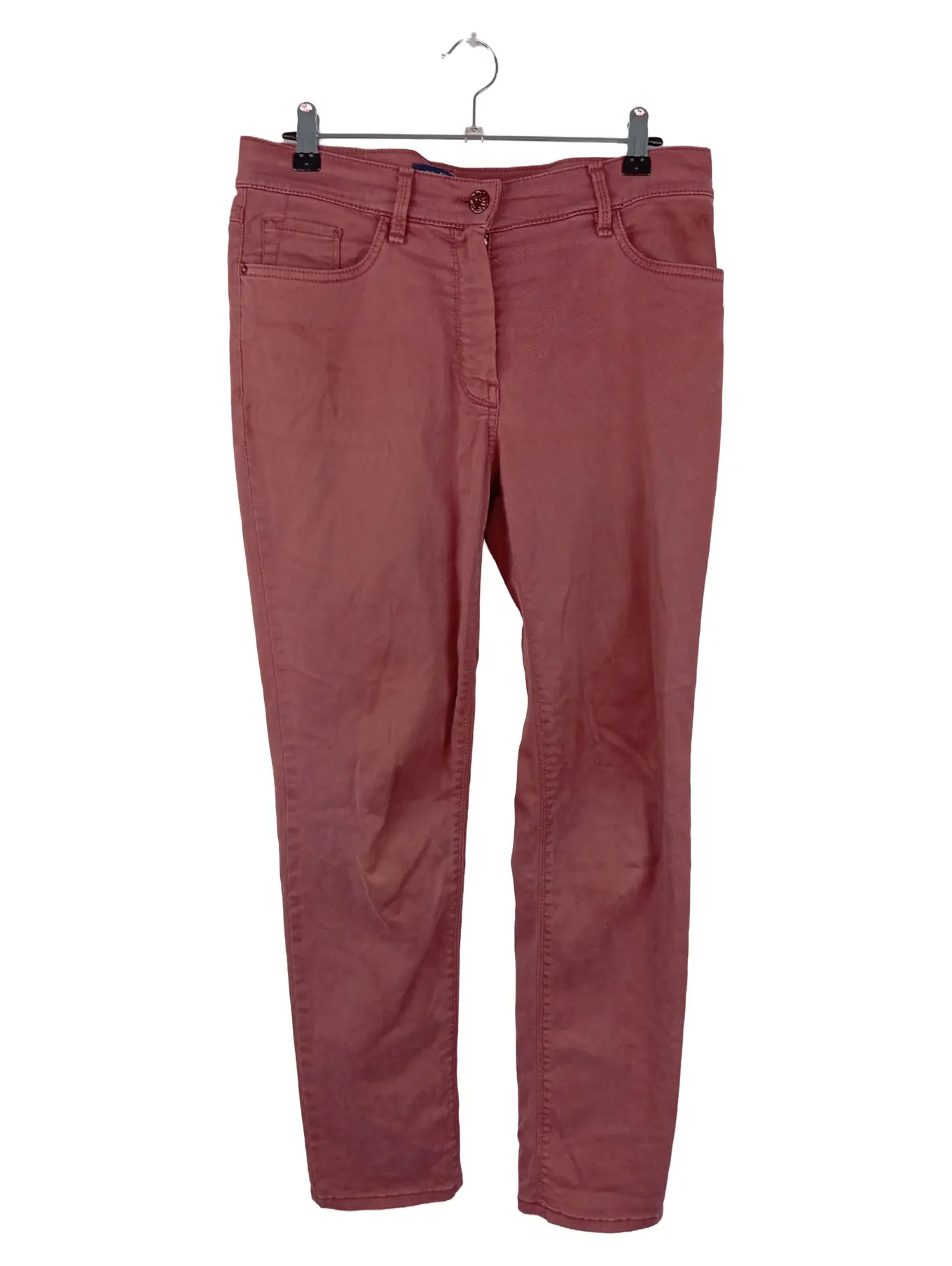 ATELIER GARDEUR Damen Jeans Straight Leg 38 Rot Casual