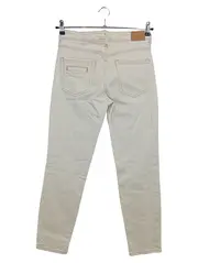 Vorschaubild 2 von Damen Jeans Bootcut FR38 W28 Beige Casual Hoher Bund