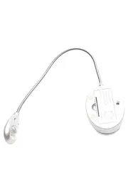 Vorschaubild 2 von Tischleuchte LED Leselampe Flexarm Modern Weiß Kunststoff