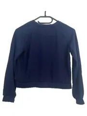 Vorschaubild 2 von Kinder Pullover Gr. 158 Blau Casual Sweatshirt Logo-Print