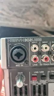 Vorschaubild 3 von XENYX302USB Mischpult USB Audio Interface Mixer 5-Kanal