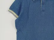 Vorschaubild 4 von Kinder Poloshirt Gr. 150 Blau Gepunktet Casual