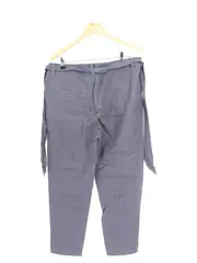 Vorschaubild 2 von Damen Leinen Stoffhose Grau W35/44/XXL Casual