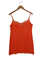 Vorschaubild 1 von Fürstenberg Damen Top mit Spitze Gr. 38/M Orange Feminin