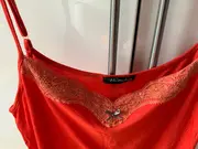 Vorschaubild 2 von Fürstenberg Damen Top mit Spitze Gr. 38/M Orange Feminin