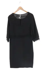 Vorschaubild 2 von MAMA LICIOUS Damen festliches Kleid 36/S Schwarz Elegant Spitze Midikleid
