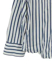 Vorschaubild 3 von Damen Bluse Gestreift Mehrfarbig Gr. 40 Klassisch