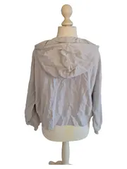 Vorschaubild 2 von Damen Hoodie Kapuzenpullover Gr. 34/XS Grau Sportlich