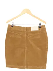 Vorschaubild 2 von Damen A-Linienrock Cordrock Gr. 38 M Braun Casual Business