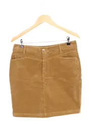 Vorschaubild 1 von Damen A-Linienrock Cordrock Gr. 38 M Braun Casual Business