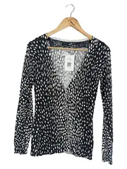 Vorschaubild 1 von Damen Strickjacke Schwarz 34/XS Pailletten Muster Elegant