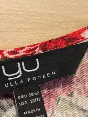 Vorschaubild 5 von Damen Bluse Blumenmuster Mehrfarbig Gr. 52 Viskose Casual