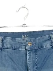 Vorschaubild 2 von Damen Jeans Shorts Capri Gr. 44 Hellblau Stretch Sommer