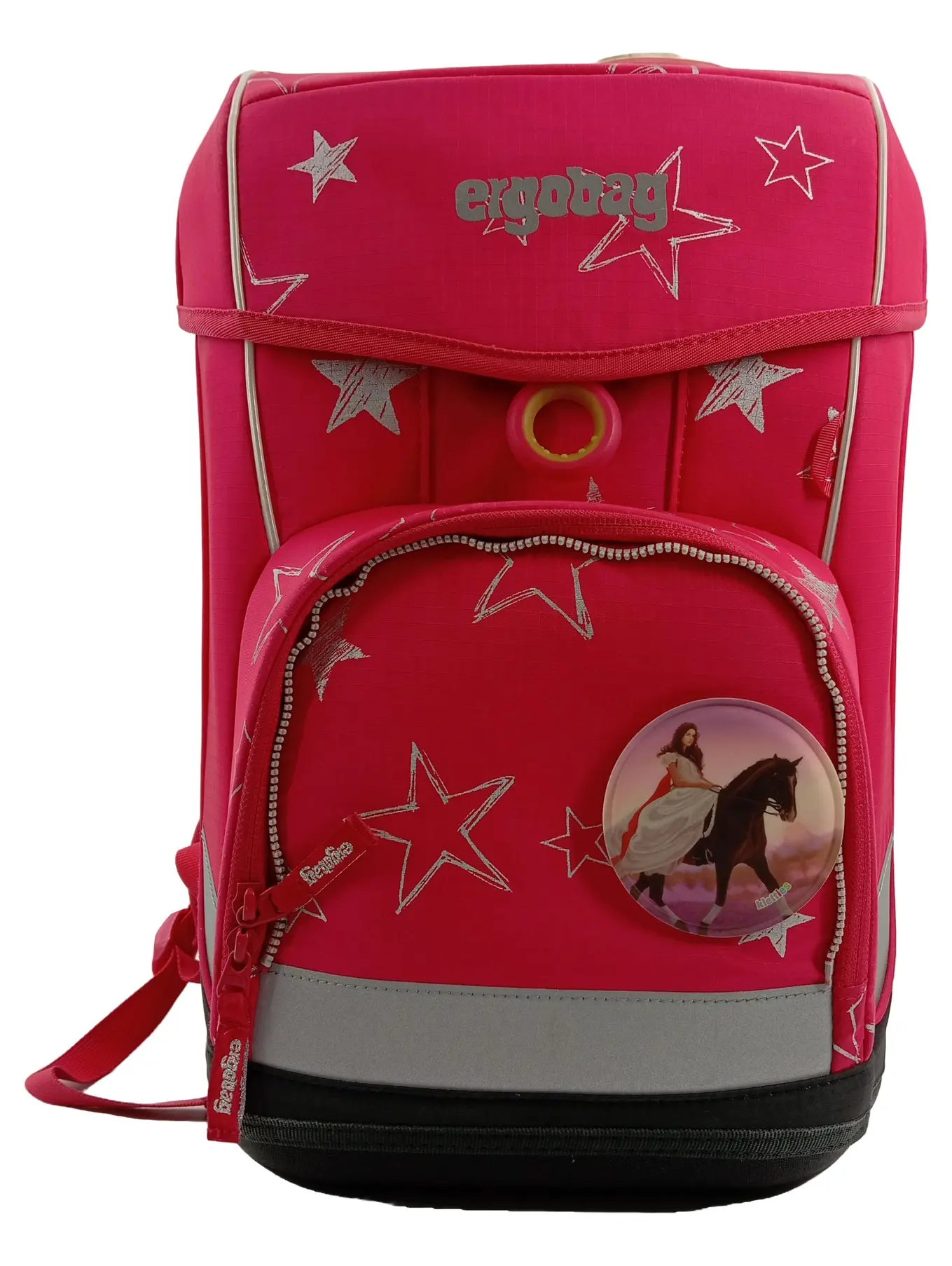 ERGOBAG Schulranzen Mädchen Pink Sterne Ranzen Schultasche