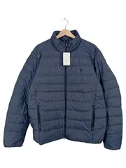 Vorschaubild 1 von Steppjacke Herren Blau L Klassisch Alltag Gesteppt Nylon