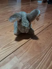 Vorschaubild 2 von Baby Kuscheltier Hase Stofftier Grau 17cm Plüschtier