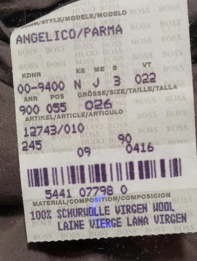 BOSS HUGO BOSS Anzug Bild 3