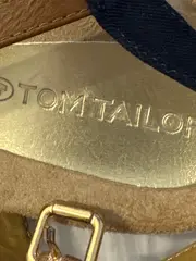 Vorschaubild 3 von Damen Sandalen Gr. 39 Maritim Gestreift Textil Freizeit Schnalle