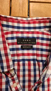 Vorschaubild 3 von Herren Freizeithemd Kariert Baumwolle Gr. 50;L Casual Mehrfarbig