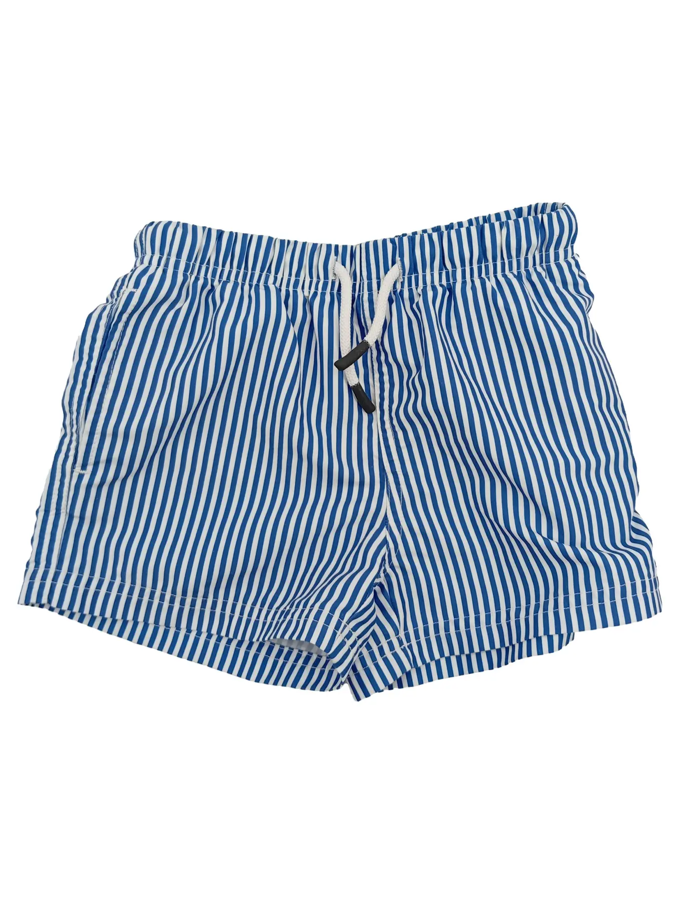 MAAMGIC Kinder Badeshorts Gestreift Blau Maritim Gr. 98 Schwimmhose