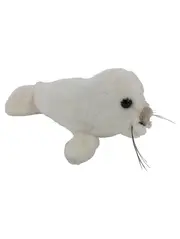 Vorschaubild 1 von Baby Kuscheltier Robbe Seehund weiß Modell 090103 Plüschtier Stofftier