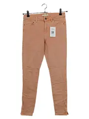 Vorschaubild 1 von Damen Jeans Regular Fit Hose Orange Gr. 34 Baumwolle Casual