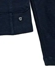 Vorschaubild 3 von Damen Blazer Jacke Gr. 36 Blau Baumwolle Business